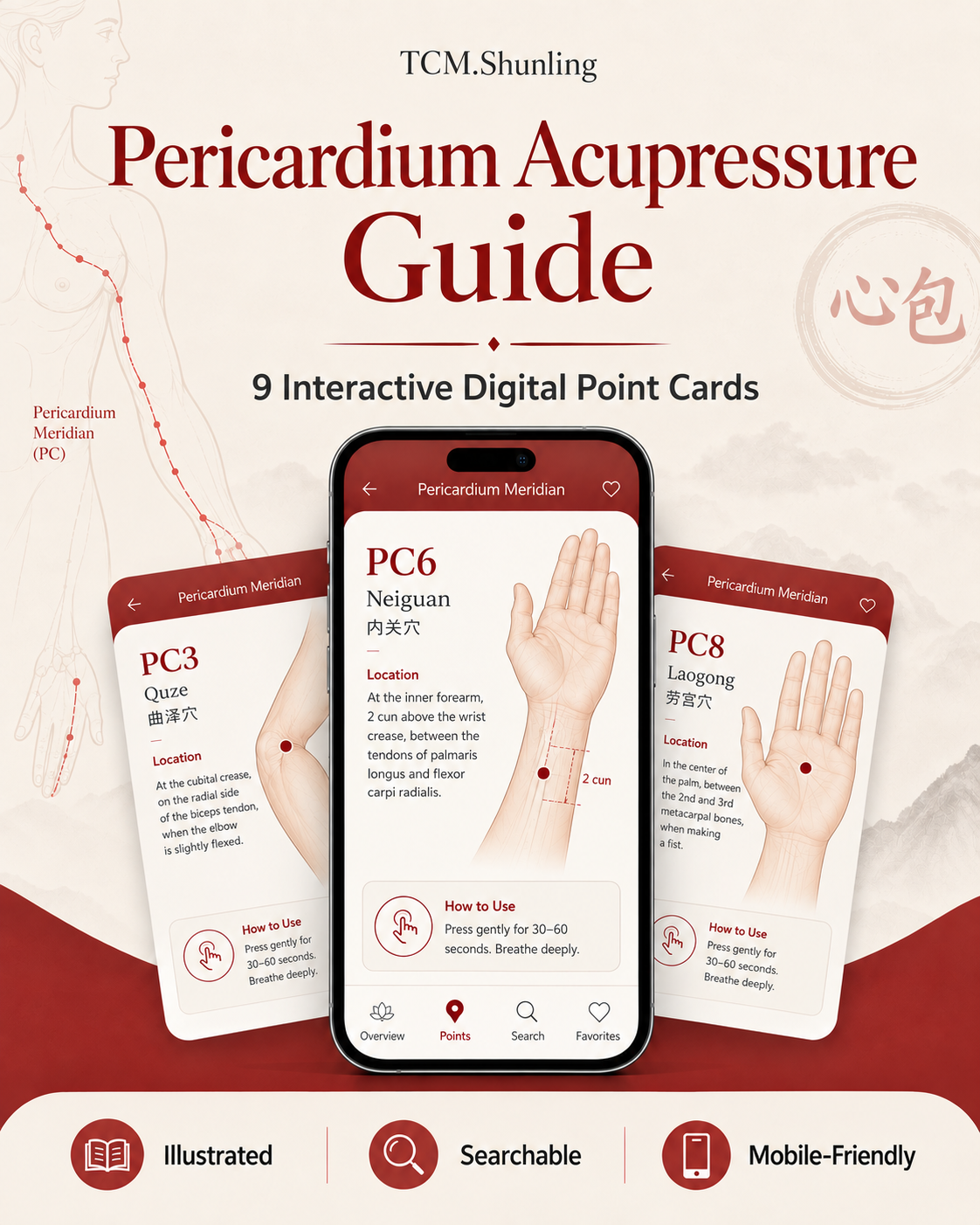 Pericardium Acupressure Guide