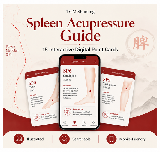 Spleen Meridian Acupressure Guide