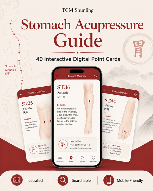 Stomach Acupressure Guide