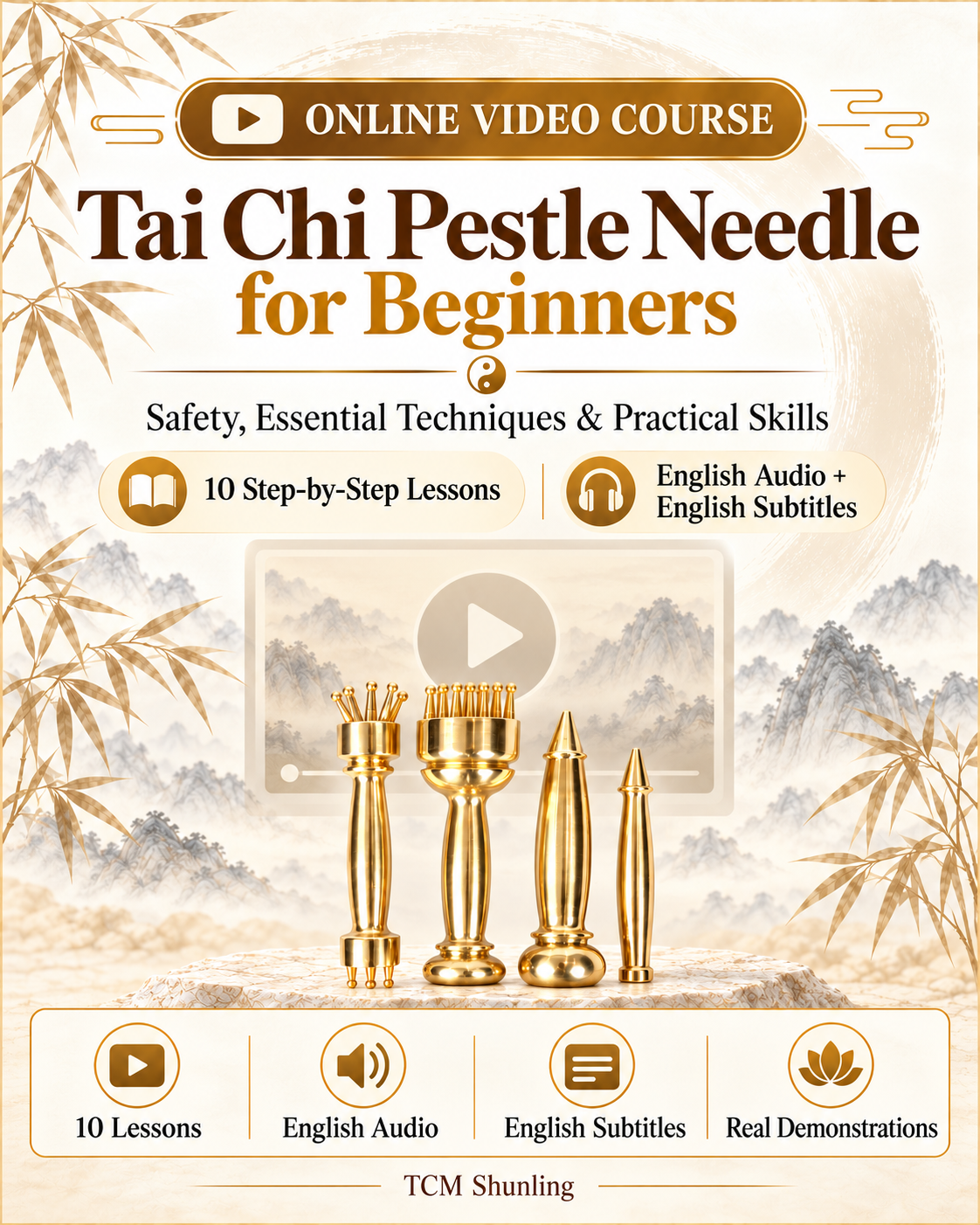 Tai Chi Pestle Needle for Beginners